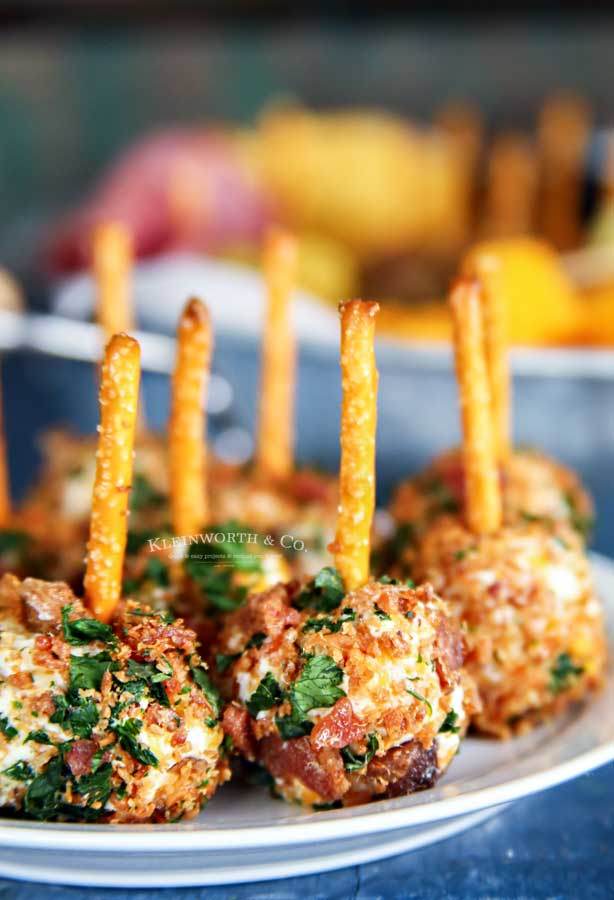 Appetizer - Mini Bacon Onion Ranch Cheese Balls