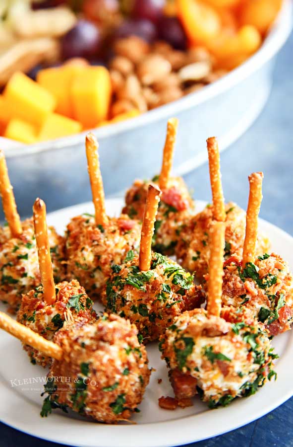 Holiday - Mini Bacon Onion Ranch Cheese Balls