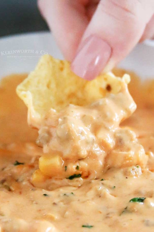rotel cheese dip - party snack