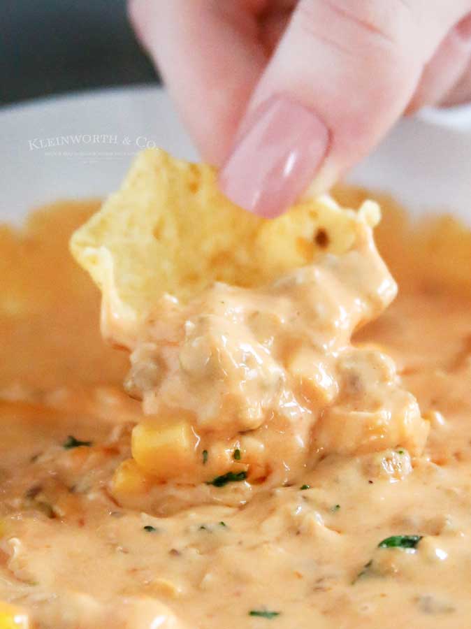 rotel cheese dip - party snack