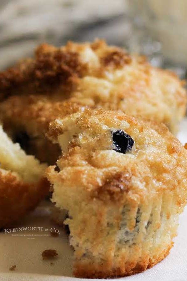 how to make Skinny Blueberry Muffins