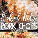 Baked Ritz Pork Chops