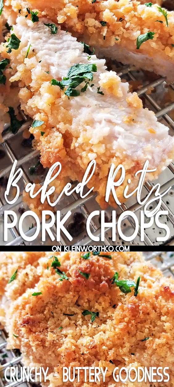 Baked Ritz Pork Chops