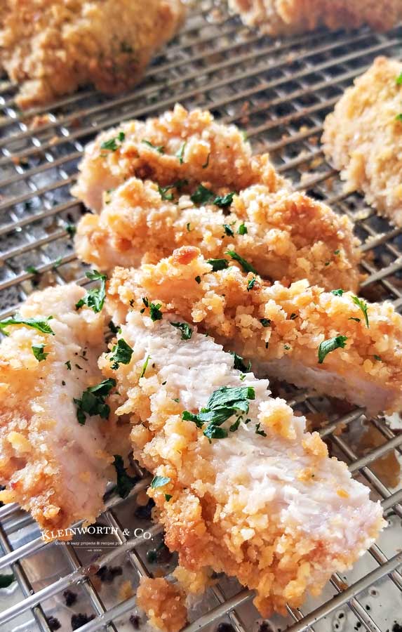 Easy dinner recipe - Baked Ritz Pork Chops