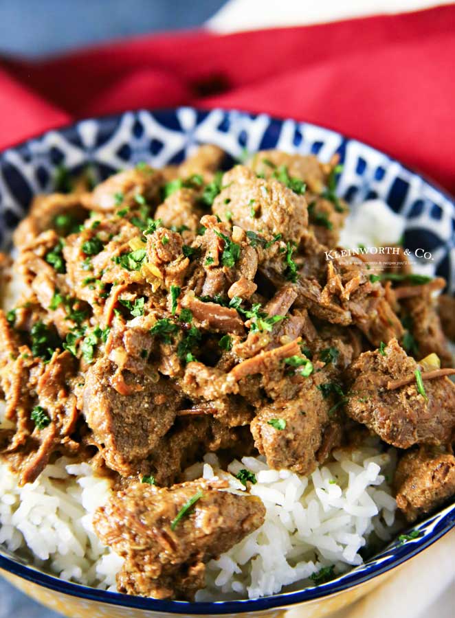 tender juicy Instant Pot Beef Tips