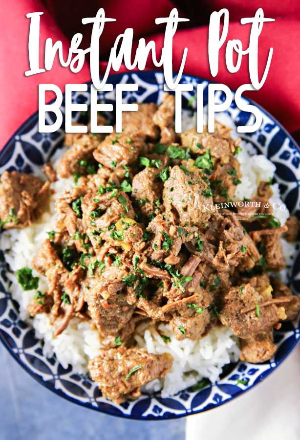 Instant Pot Beef Tips