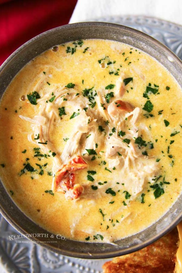 Pressure Cooker Creamy Chicken Soup