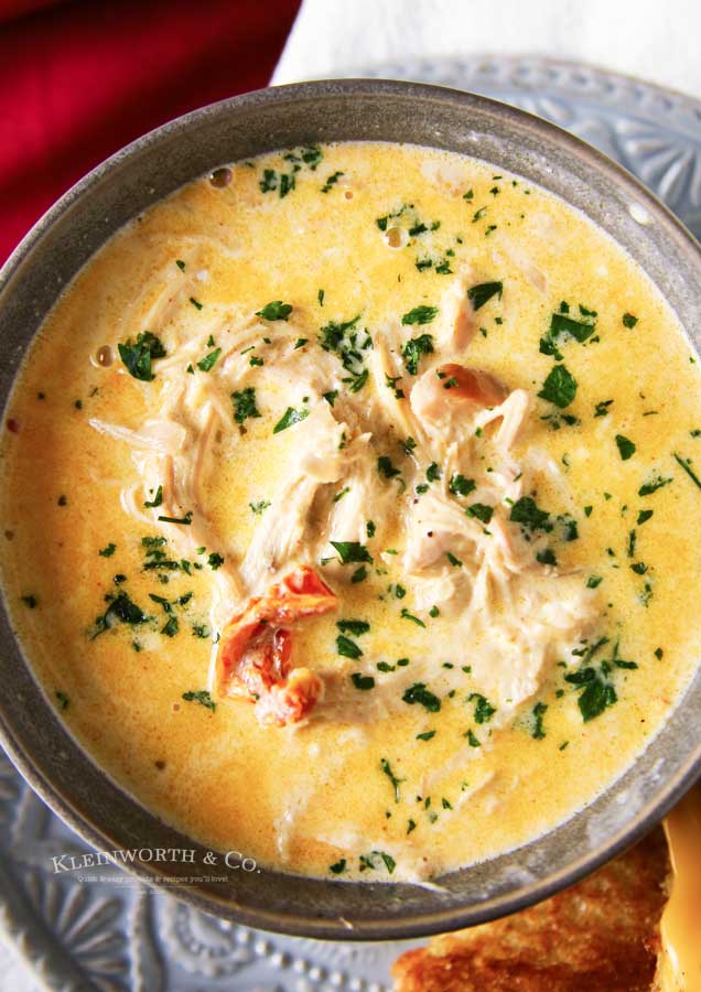 Pressure Cooker Creamy Chicken Soup