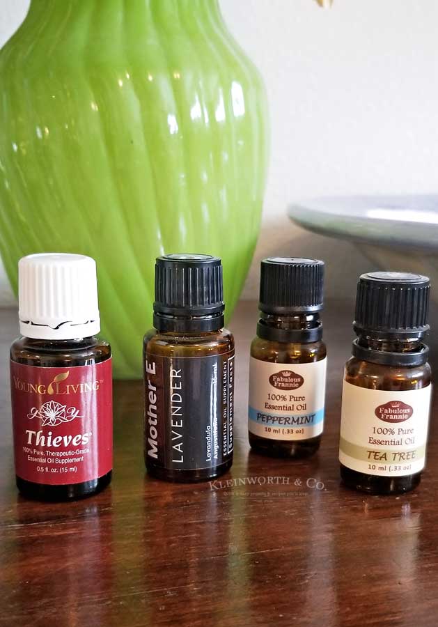 essential oils - homemade Hand Sanitizer