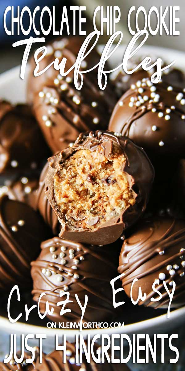 Chocolate Chip Cookie Truffles