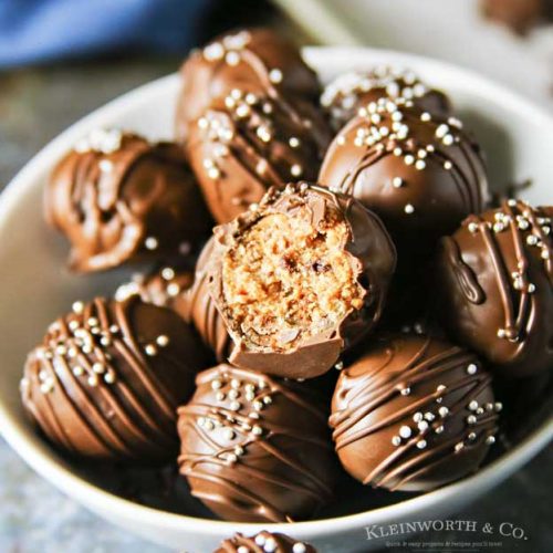 Chocolate Chip Cookie Truffles Taste of the Frontier