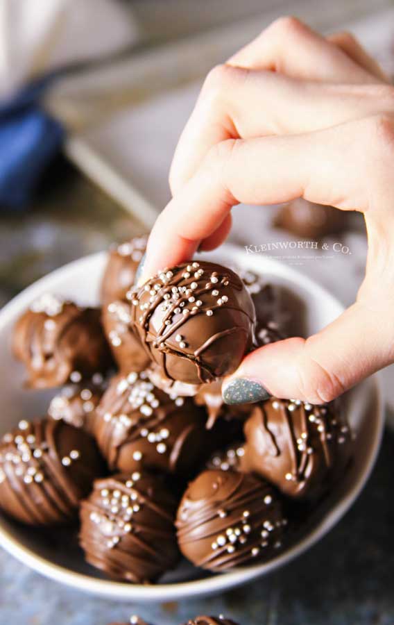 How to make Chocolate Chip Cookie Truffles