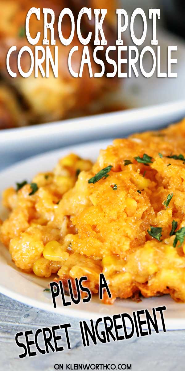 Crock Pot Corn Casserole