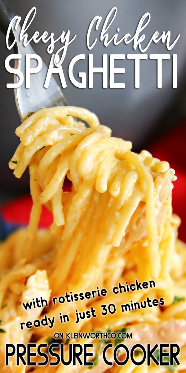 Cheesy Chicken Spaghetti - Date Night