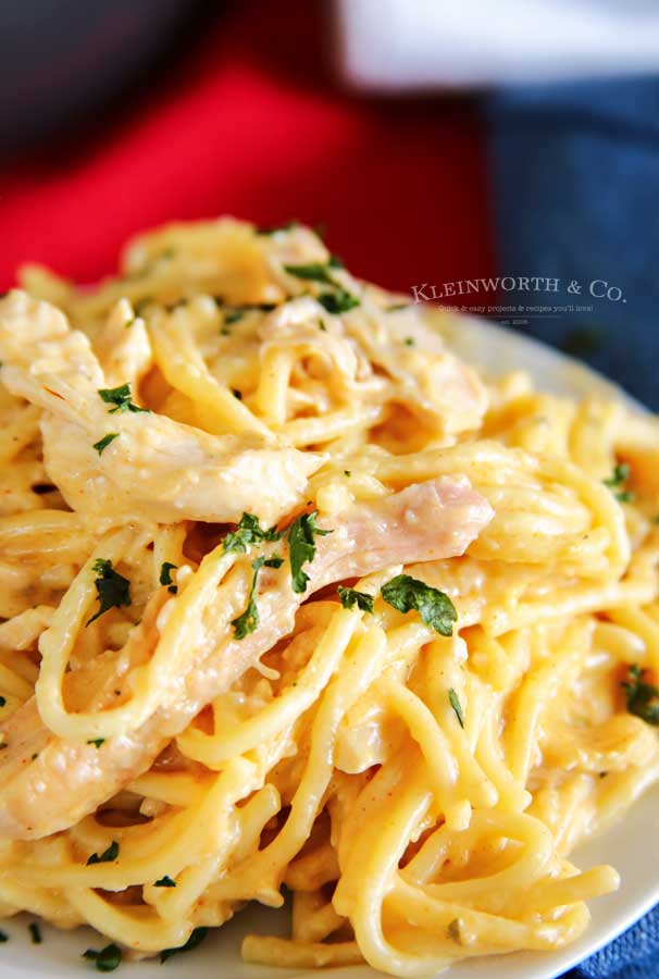 Cheesy Chicken Spaghetti Recipe