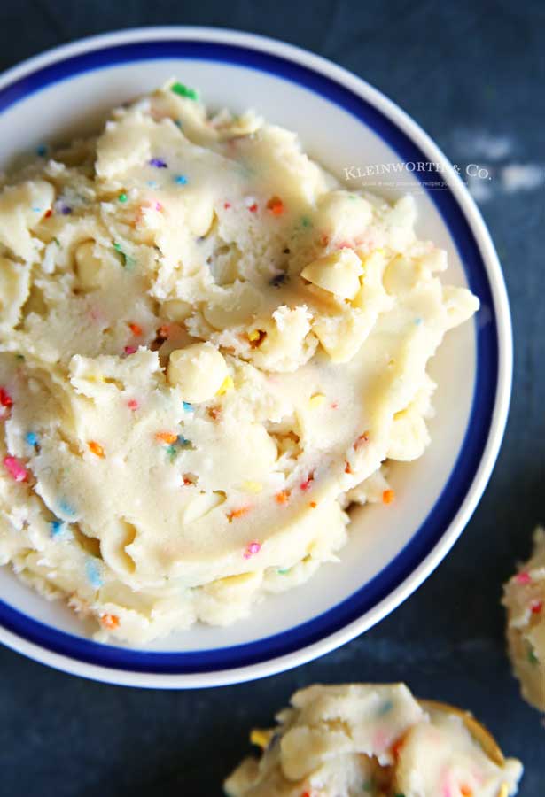 Recipe for Sugar Cookie Edible Cookie Dough