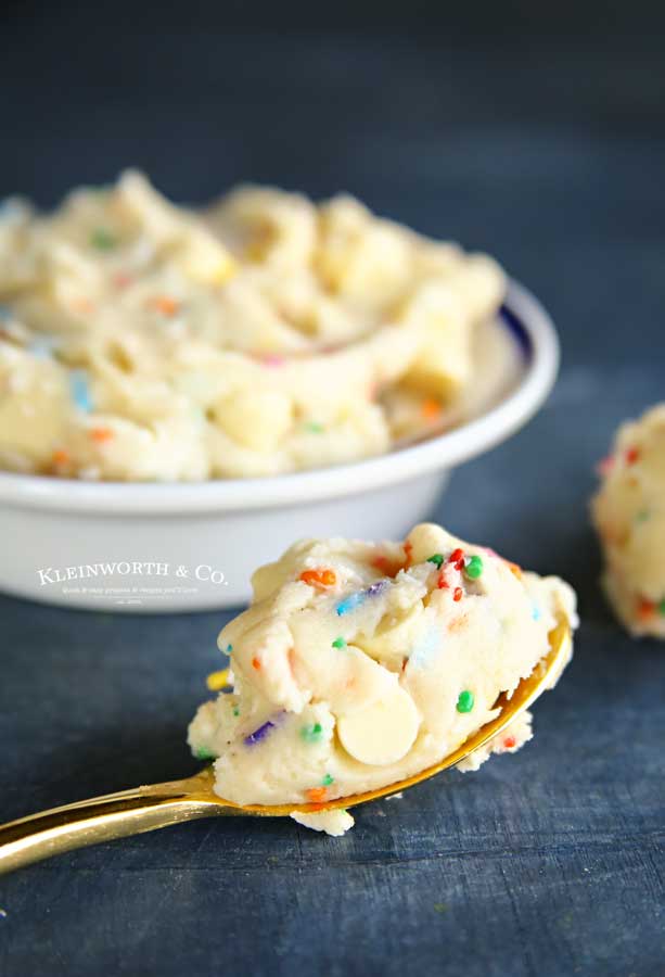 recipe for Sugar Cookie Edible Cookie Dough