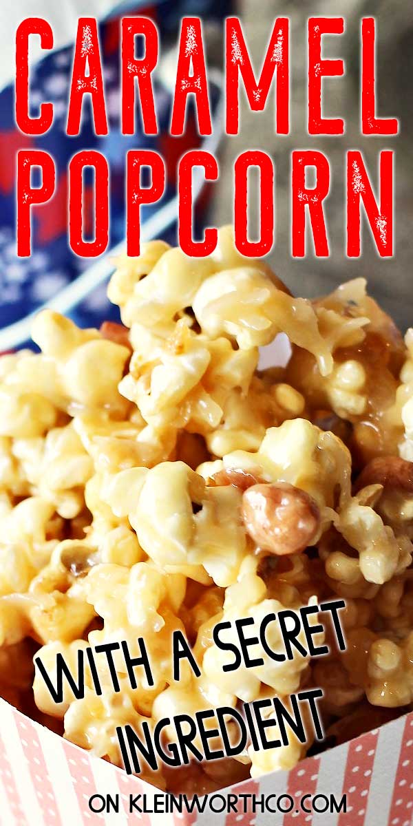 The Best Caramel Popcorn