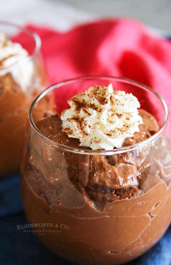 Better than instant chocolate pudding