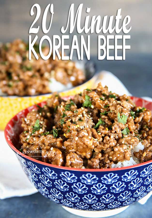 Korean Beef Bowl