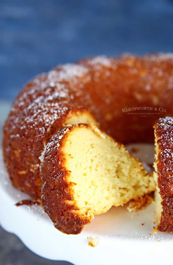 Vanilla Bundt Cake Recipe