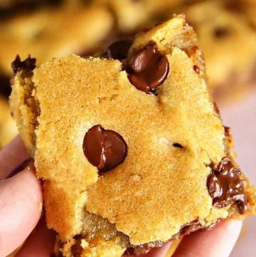 Chocolate Chip Cookie Bars recipe