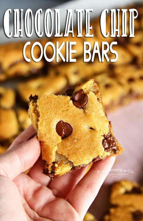 Chocolate Chip Cookie Bars