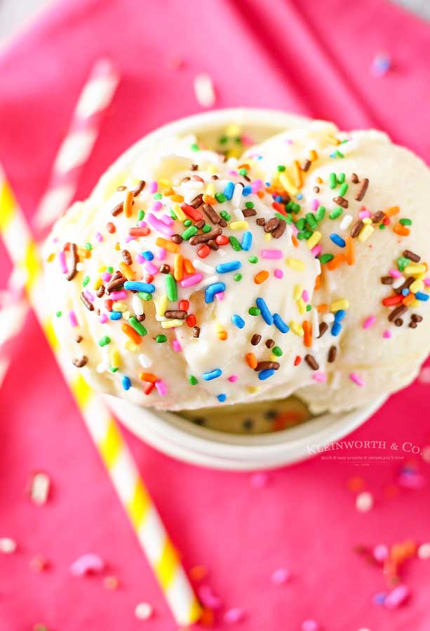 Dessert - Cake Batter Gelato