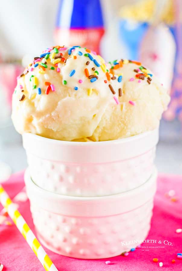 How to make Cake Batter Gelato