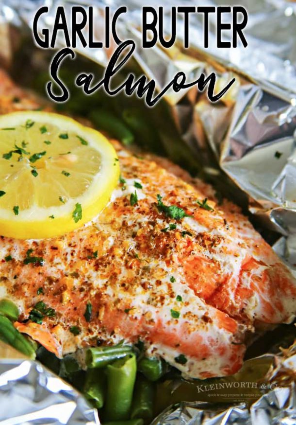 Garlic Butter Salmon Taste of the Frontier