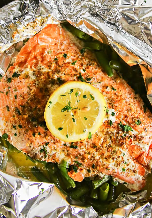 Garlic Lemon Salmon