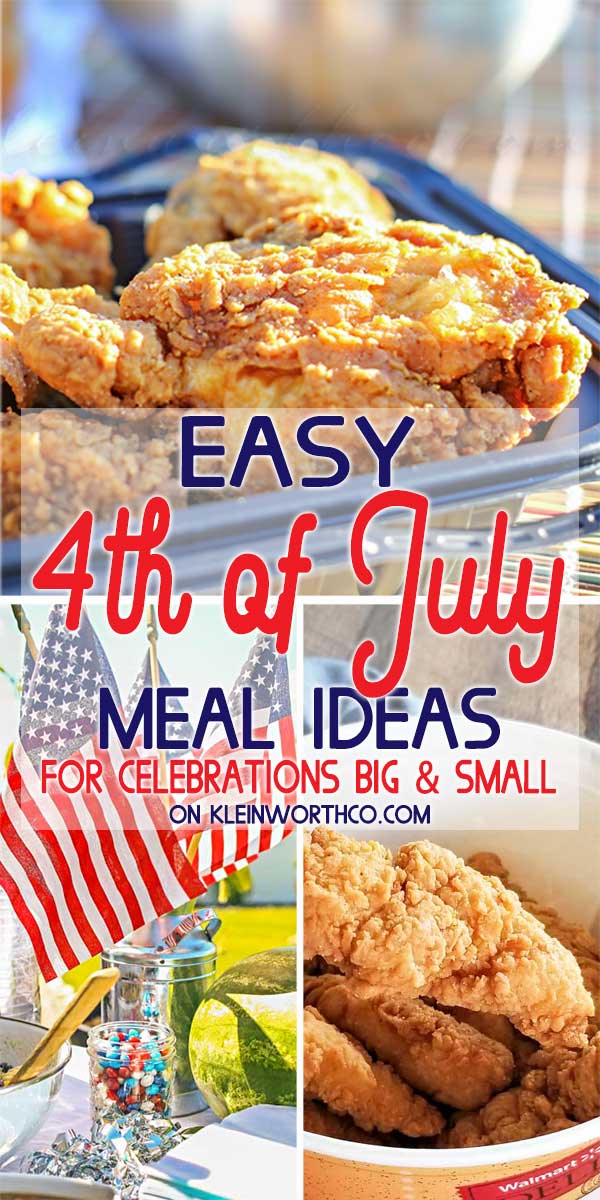 Easy 4th of July Meal Ideas