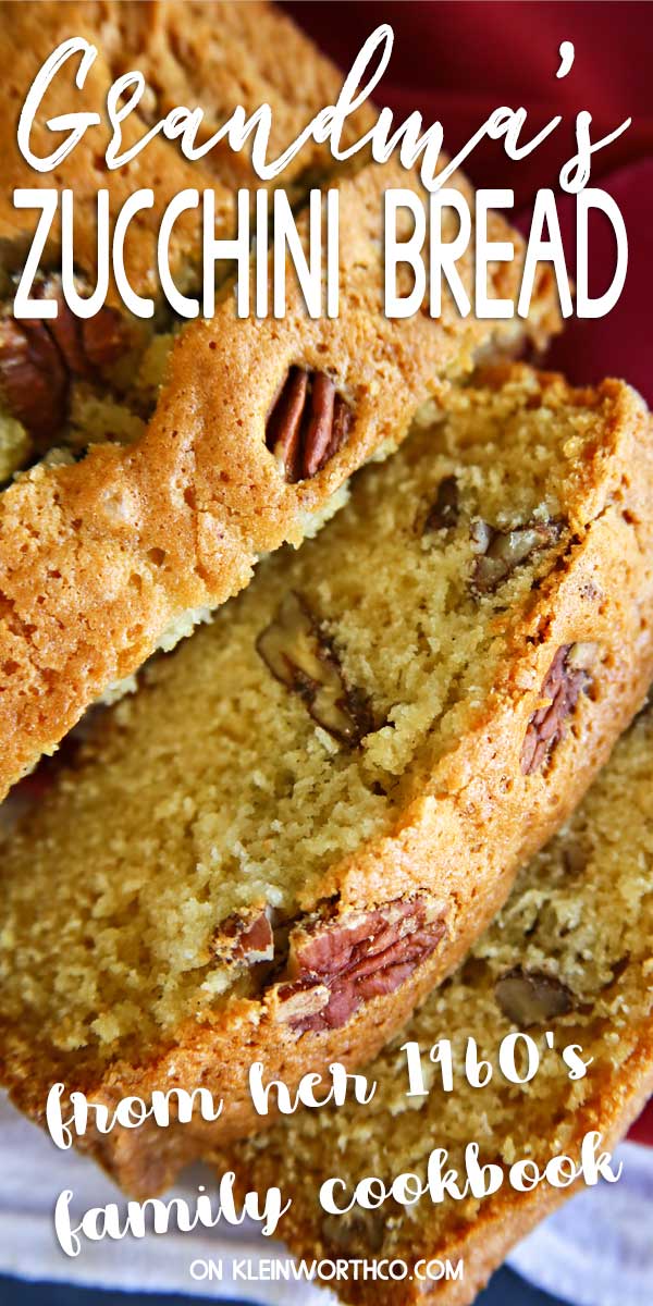 Easy Zucchini Bread