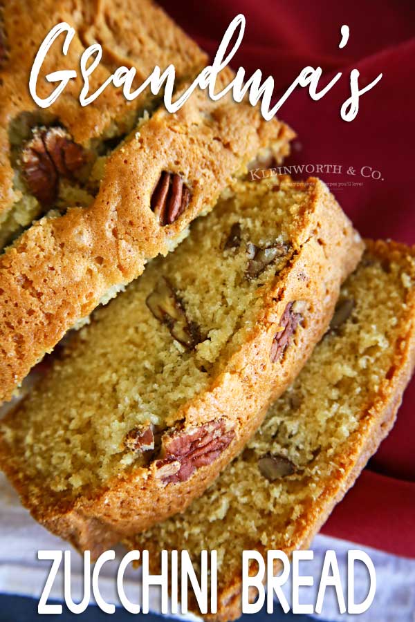 Easy Zucchini Bread