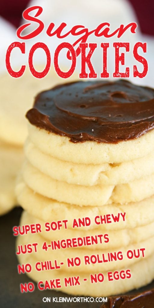 Best 4 Ingredient Sugar Cookie Recipe