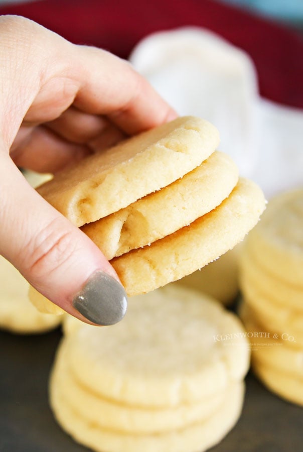 easy holiday sugar cookies