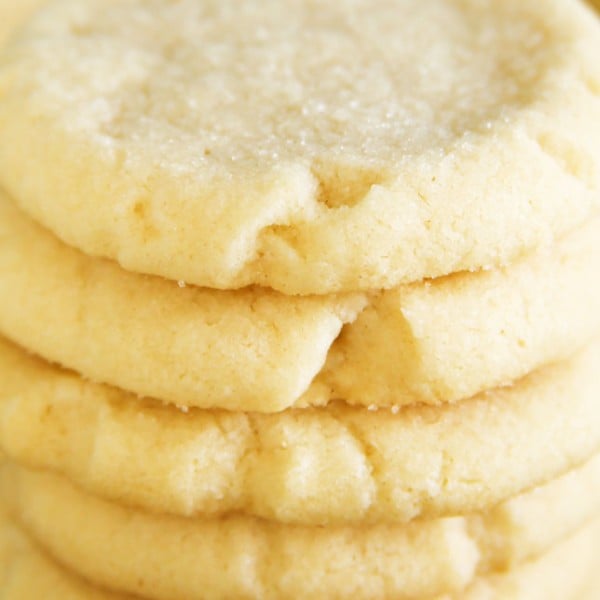 4Ingredient Sugar Cookies Yummi Haus