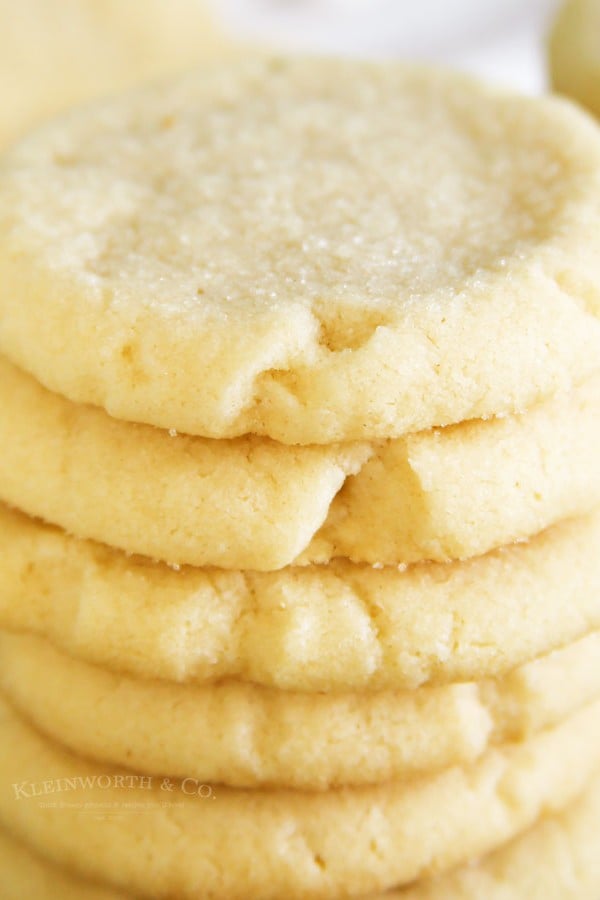 no egg sugar cookies