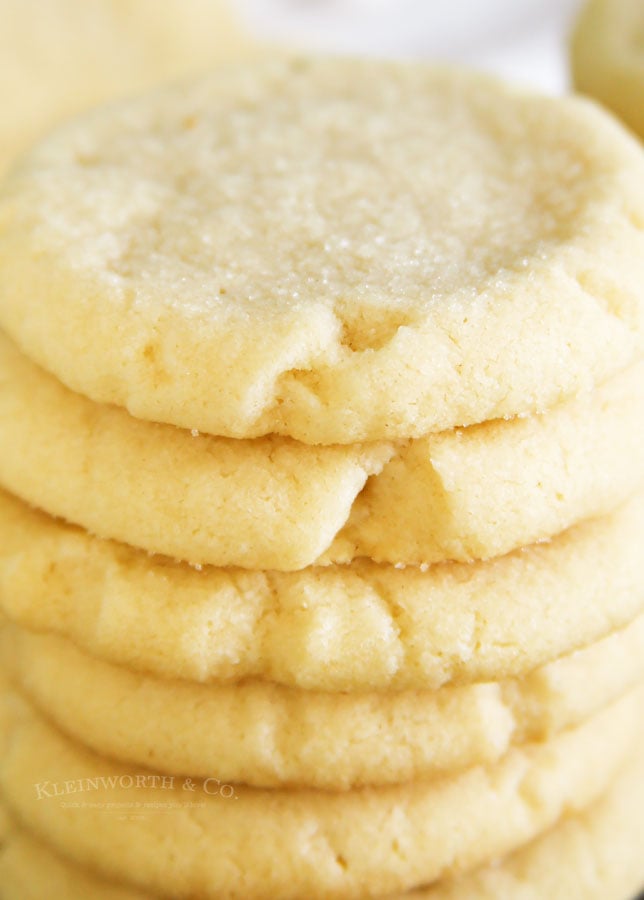 no egg sugar cookies