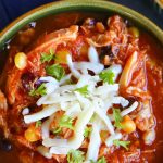 Chicken and Black Bean Taco Soup