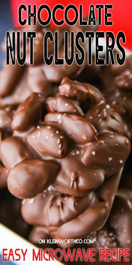 Microwave Chocolate Nut Clusters