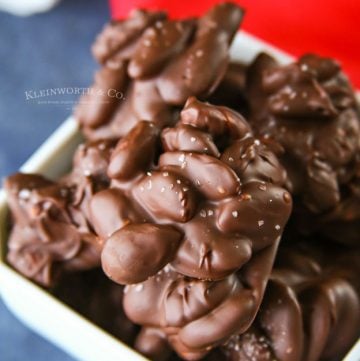 slow cooker chocolate nuts