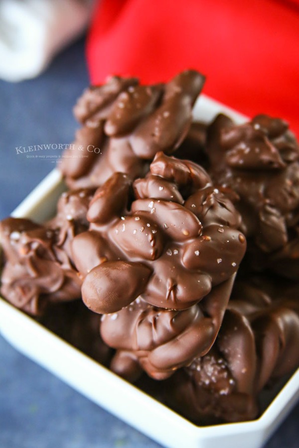 slow cooker chocolate nuts