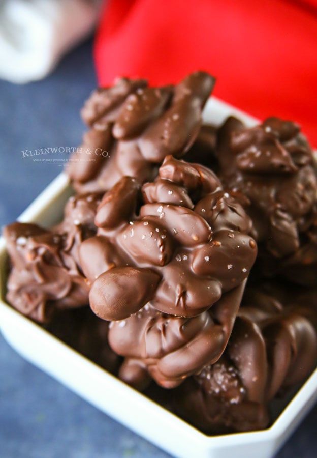 slow cooker chocolate nuts