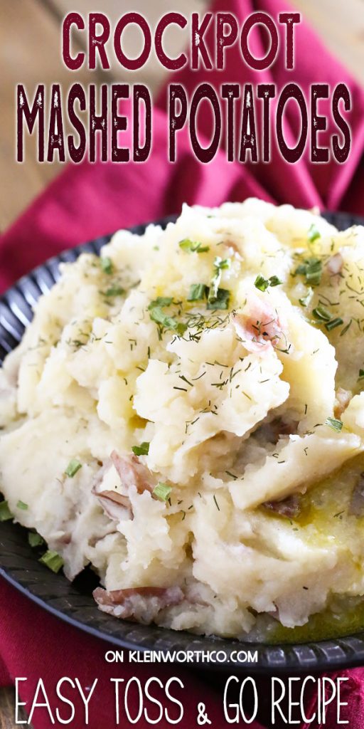 Crock Pot Mashed Potatoes