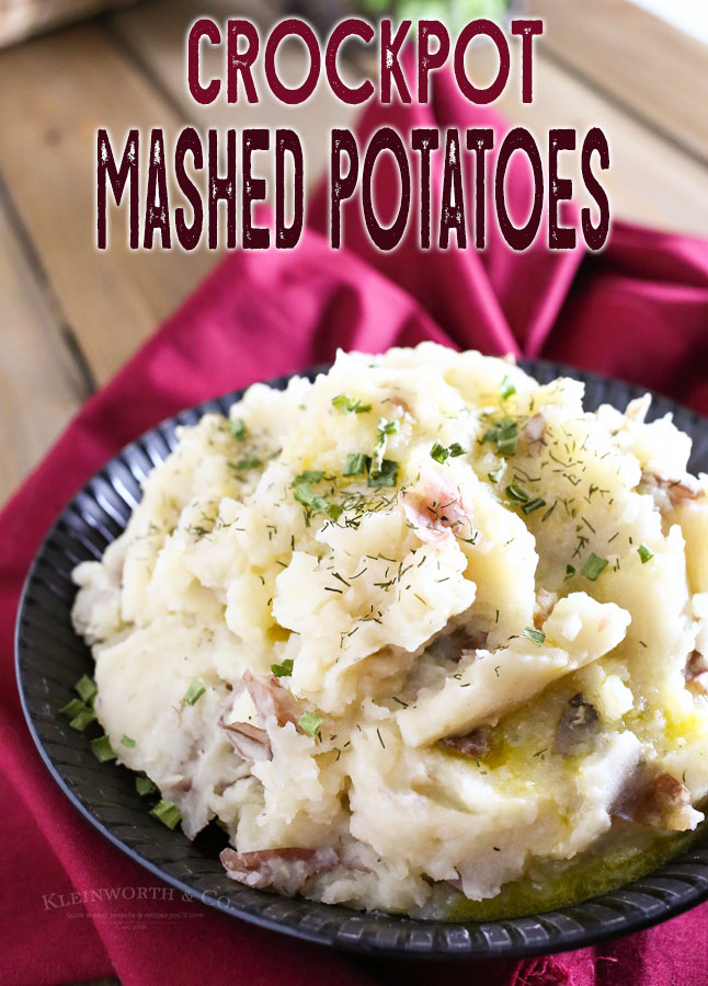 Crock Pot Mashed Potatoes