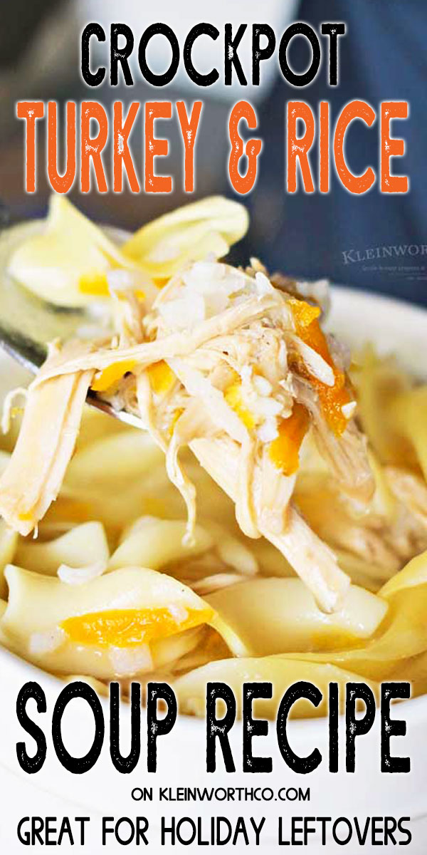 Crock Pot Turkey Rice Soup Taste of the Frontier