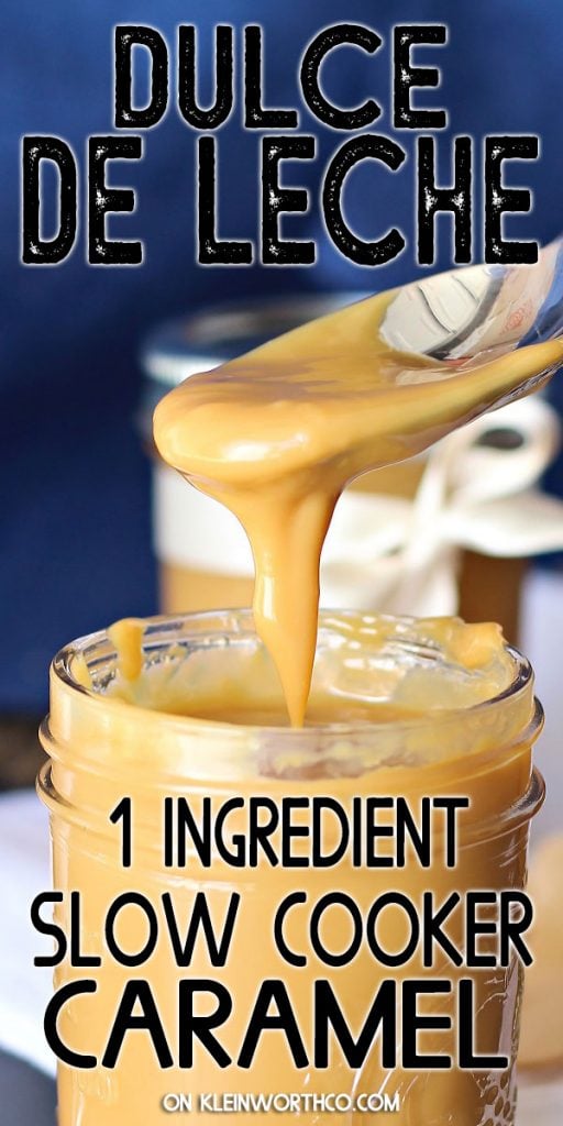 Crock Pot Dulce de Leche