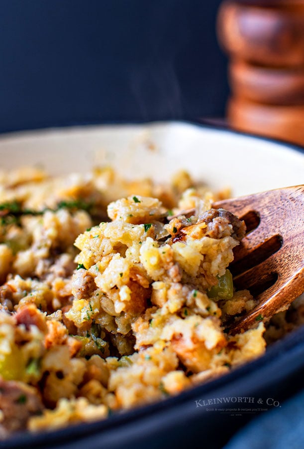 Stovetop Sausage Stuffing