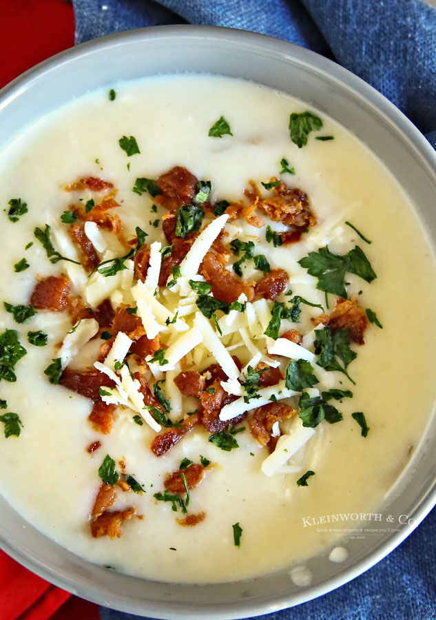 30 Minute Dinner Potato Soup